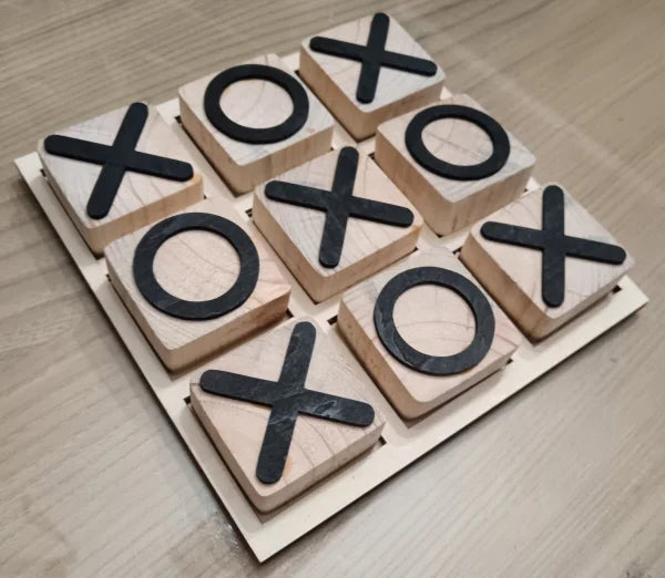 Jeu en bois "MORPION" XXL